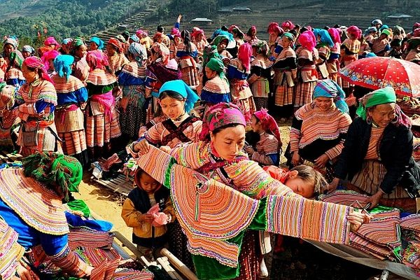 Chợ Bắc Hà Sapa Chợ Bắc Hà Sapa