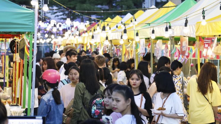 Chợ đêm Helio ở Đà Nẵng
