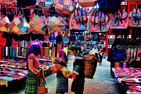 Chợ Sapa Chợ Sapa