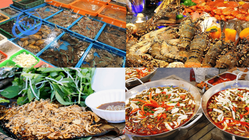 Chợ đêm Helio ở Đà Nẵng