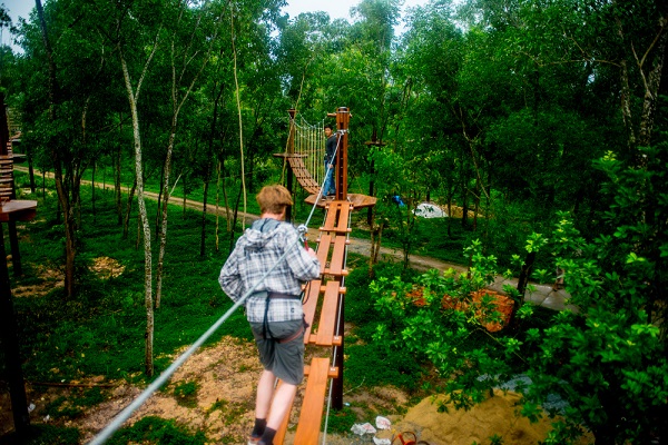 Highwire là trò chơi mạo hiểm mới xuất hiện tại Đà Nẵng