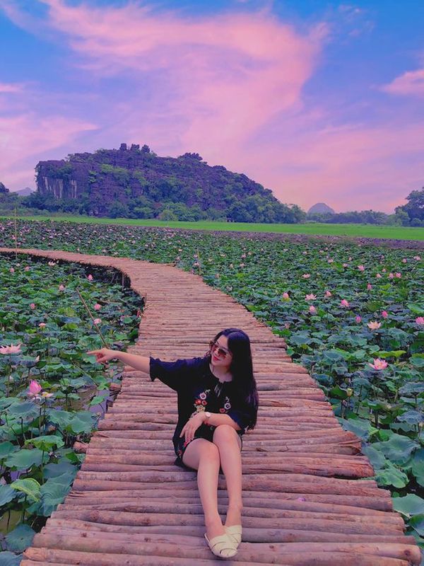 Hồ sen vẫn nở rộ khi đã sang Thu. Hồ sen vẫn nở rộ khi đã sang Thu.