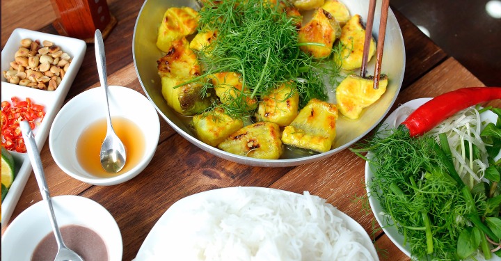 Chả cá lăng Lã Vọng