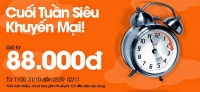 Jetstar pacific bán vé rẻ thứ 6 bay trong tháng 11